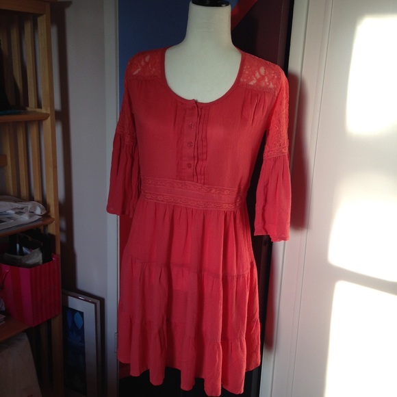 Pretty coral dress