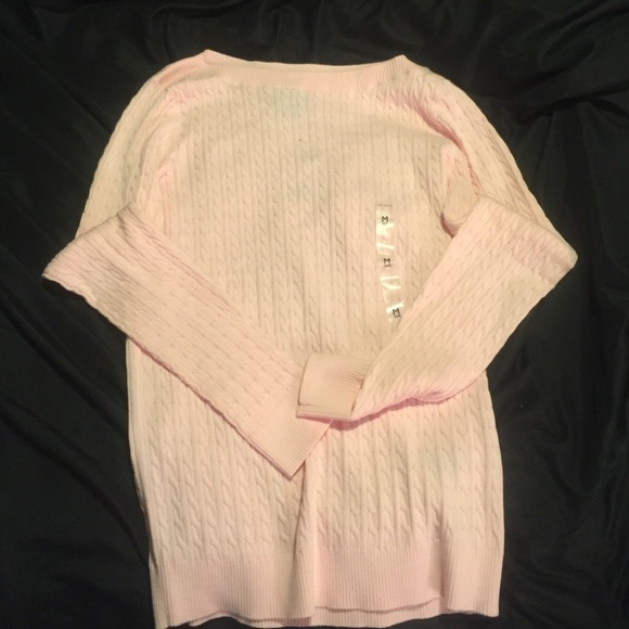 NWT Pink Tommy Hilfiger sweater
