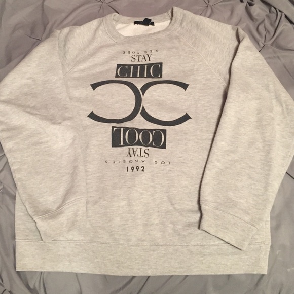"Stay Chic" forever21 crewneck