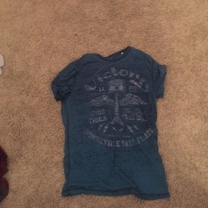 Men's Dark Blue Buckle T