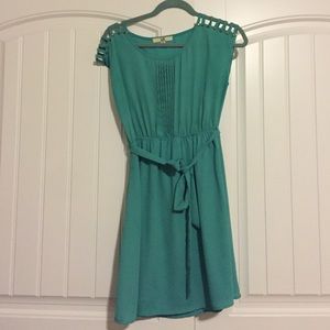 Turquoise YA Los Angeles Dress