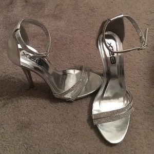 Silver heels