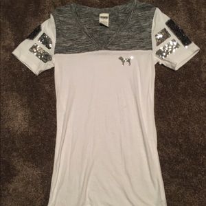 Shirt from Pink Victoria's Secret.