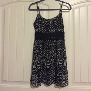 Forever 21 cutout Aztec dress