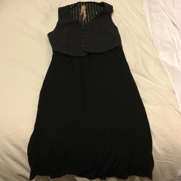 Bailey 44 dress with attached vest