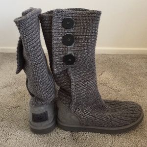 Ugg Classic Cardy Boot, Grey, Ugg size 6
