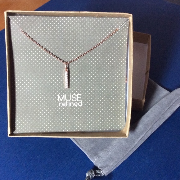 SAVE 20%💰💰 . 925 Sterling Vertical Bar Necklaces - Picture 3 of 4