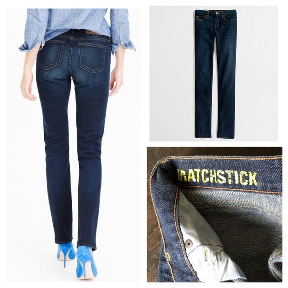 J.Crew Matchstick Jeans (Uniform Blue Wash) - Picture 4 of 4