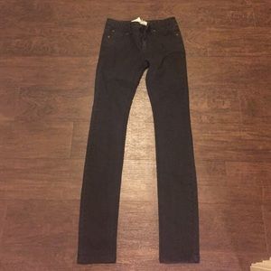 Black skinny free people jeans