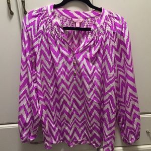 Lilly Pulitzer Elsa top. Size Medium.