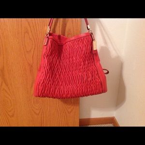 Coral Coach Shoulder  {ON HOLD FOR CUSTOMER}