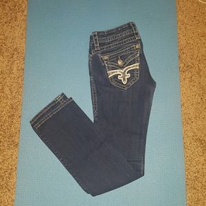 Rock Revival Heather Easy Straight 25