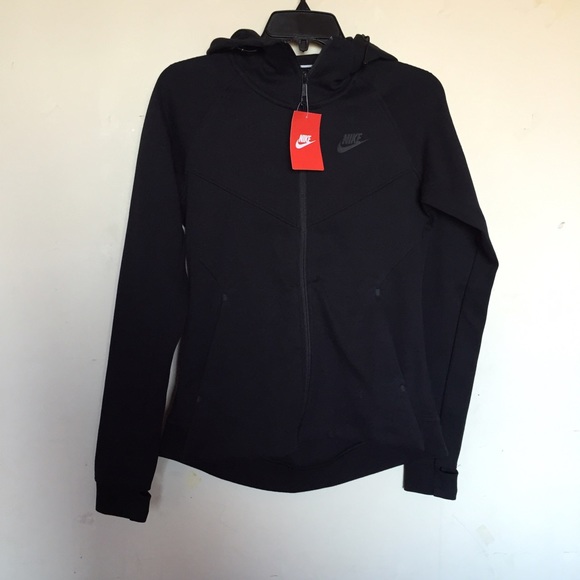 Nike Tech Fleece Windrunner Zip Up Hoodie - Picture 3 of 3