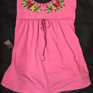 Copper key super soft summer top.