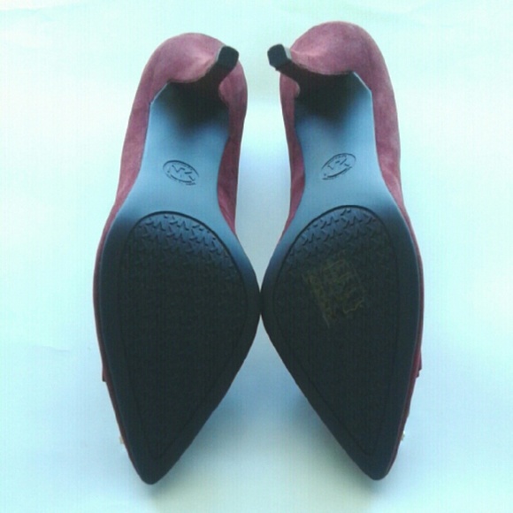 Suede merlot felicity embellished shoes SOLD!!!! - Picture 4 of 4