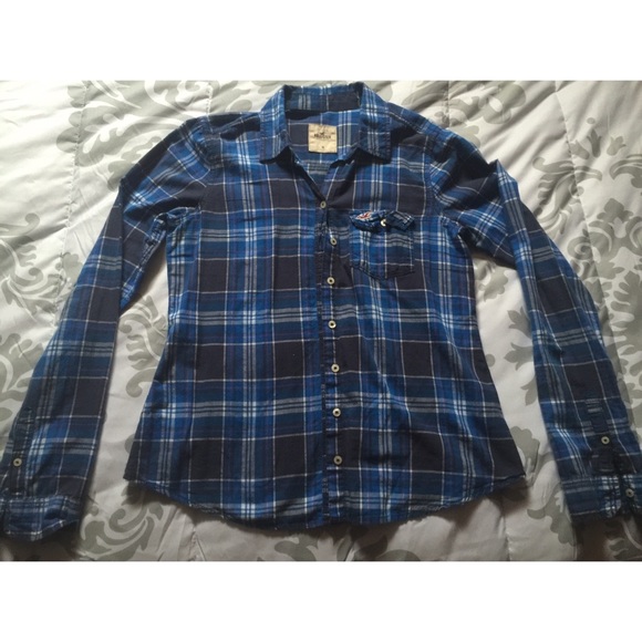 Hollister Plaid Flannel Shirt