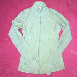 Mint green lululemon jacket