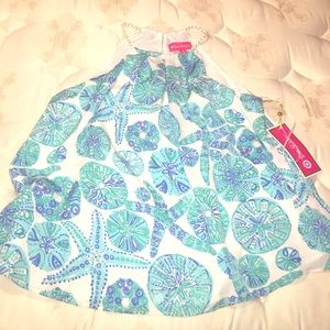 Lilly Pulitzer for target sea urchin halter sz L
