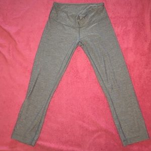Light blue lululemon crops