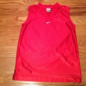 Nike sleeveless V-neck shirt