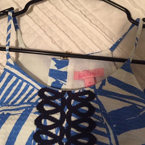 Lilly Pulitzer Annabelle Shift Dress 14 - Picture 2 of 4