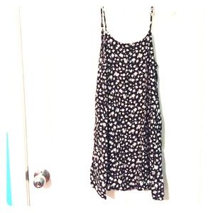 Lose tank top floral dress!