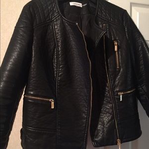 Calvin Klein leather jacket