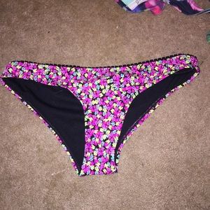 Flower bathing suit bottoms