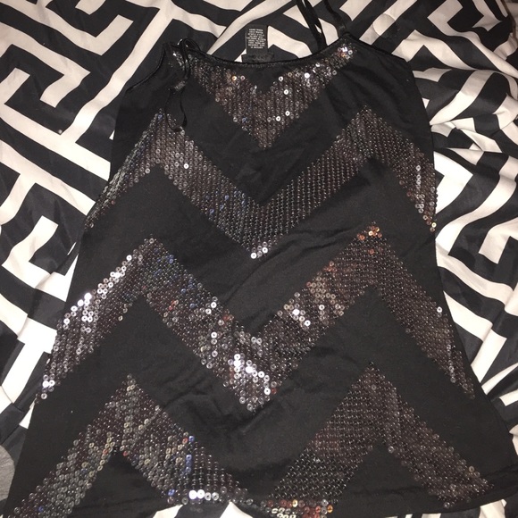 Sequin Tribal Tank