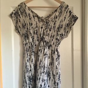 Black and White Summer Dress