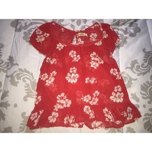 Hollister Sheer Blouse