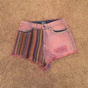 high waisted short