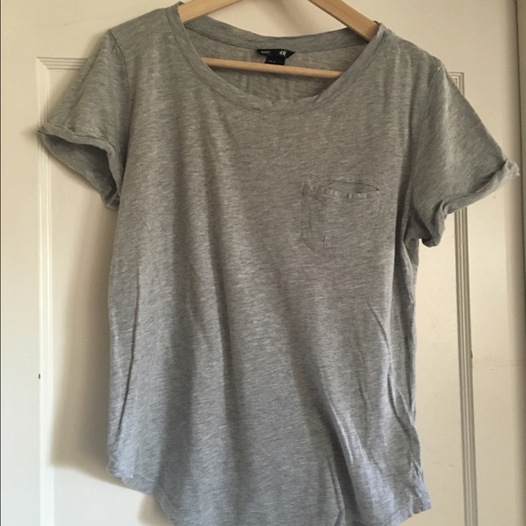 Gray Basic Tee
