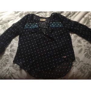 Hollister Sheer Blouse