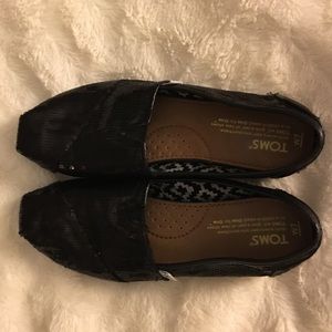 TOMS black sequin
