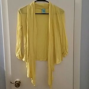 Yellow Cardigan