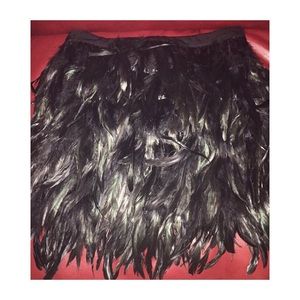 Mini Feather Skirt