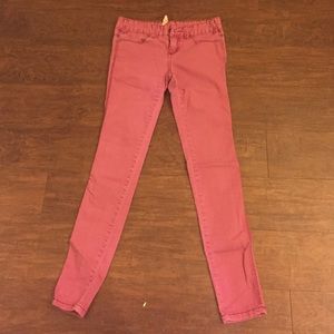 Free people purple skinny jean