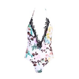 Floral One piece swimsuit