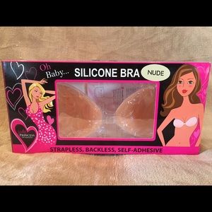 Backless Strapless Silicone Bra
