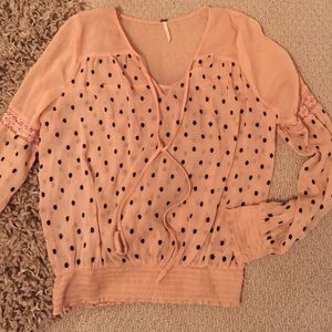 Blush Free People Shirt