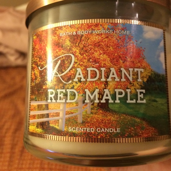 Bath and body works candle