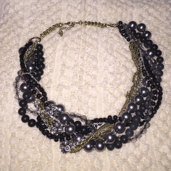 Mixed Metal Bold Necklace