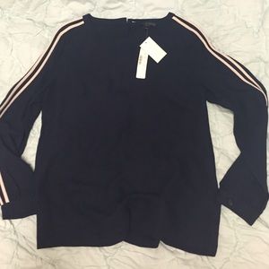 NWT J Crew Long Sleeve Blouse