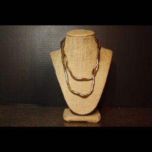 Bendable wire necklace