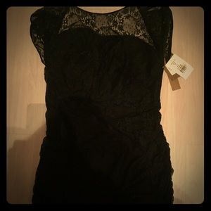 Open Back , Lace Little Black Dress!