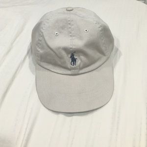 Tan Ralph Lauren Polo Hat