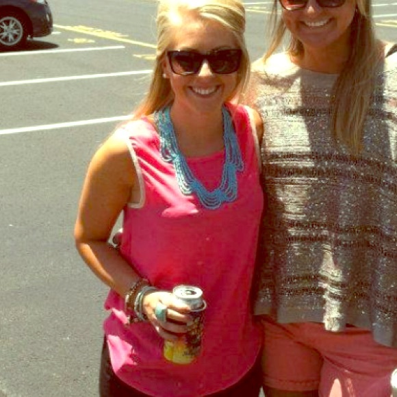 Moonlight Neon Pink Dressy Tank