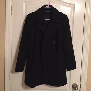 Vintage Anne Klein coat black