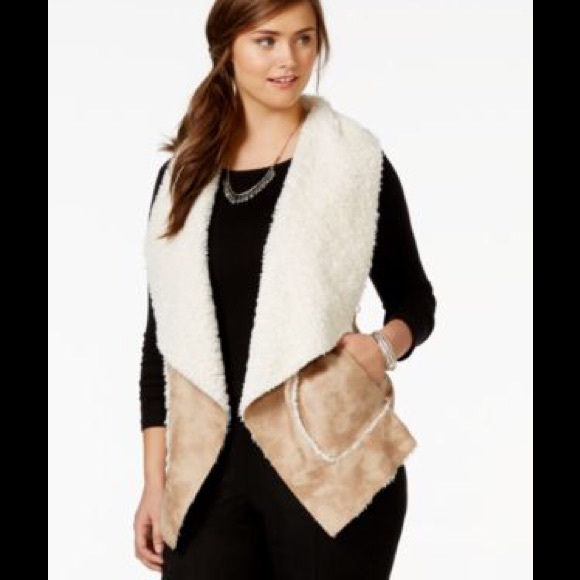American Rag Faux Fur Vest